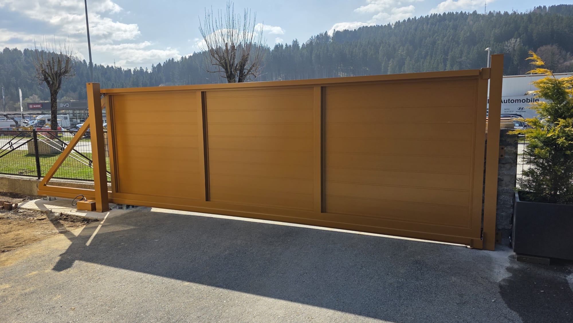 Aluminiumzaun Projekt in Voitsberg